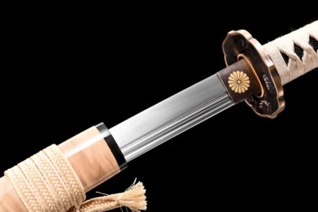 Katana Takasaki (1060 kulstofstål og dobbelt BO-HI)
